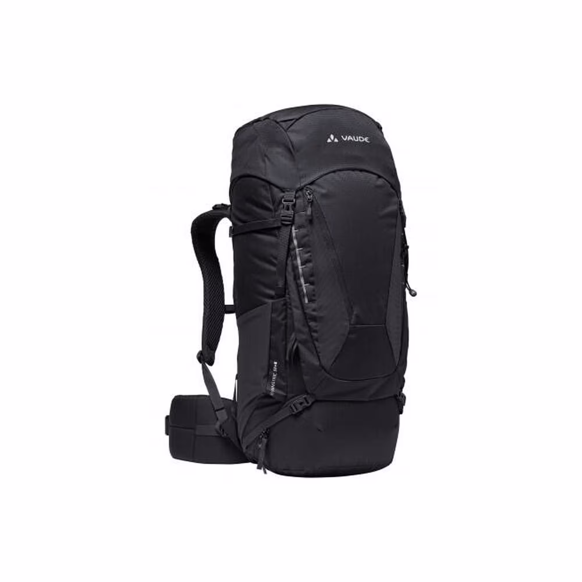 Trekkingrucksack Asymmetric 52+8 Schwarz