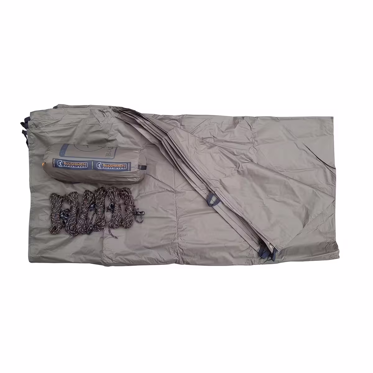 Ultraleichtes Tarp 4x3 - Dunkel-Olive