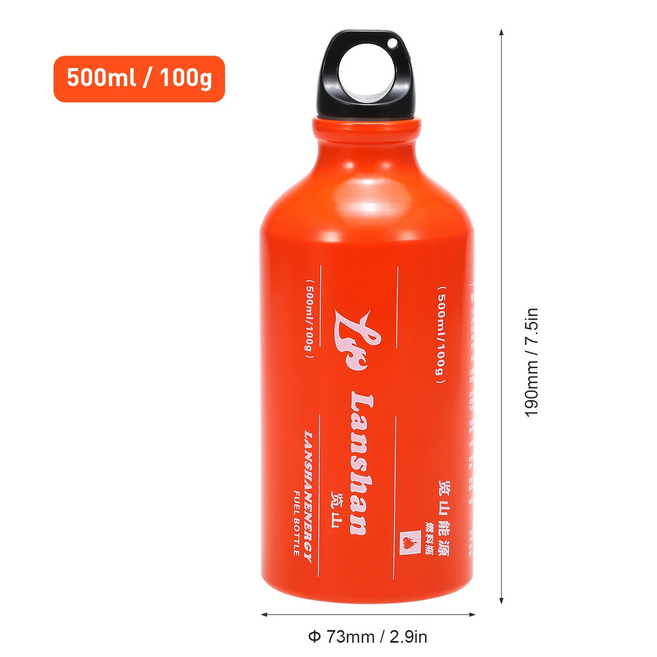 500ml Benzin Flasche